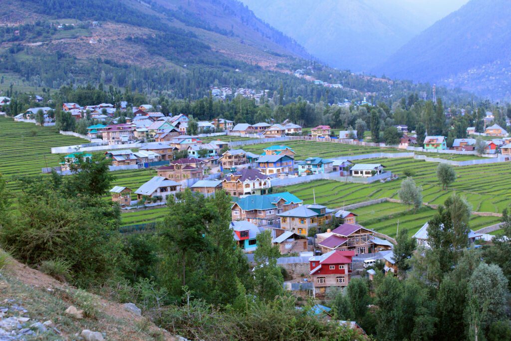 A village in Bandipora District, Kashmir, Kashmir Fair Blog, Travel