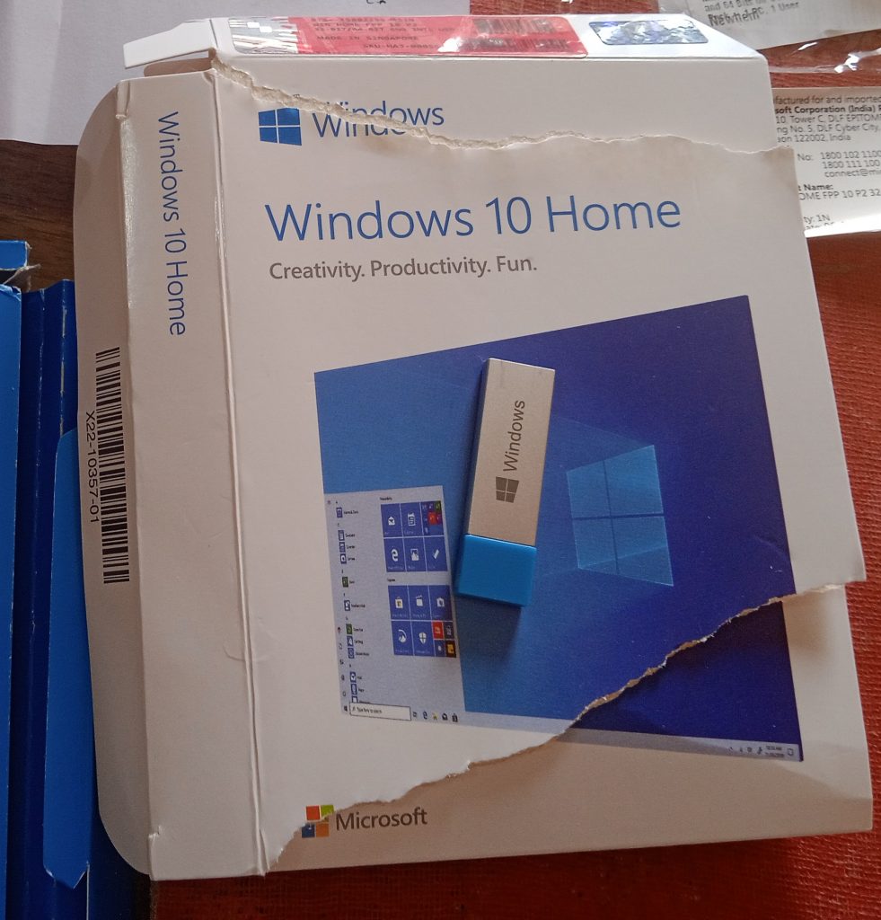 Packaged Windows 10 Home, Consumer Rights