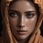 Ai Art Generation, Photorealistic portrait of a stunningly beautiful woman, Kashmir Fair Blog