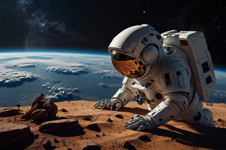 The Future of mankind after the emergence of AI, in space exploration. The Future of mankind after the emergence of AI
