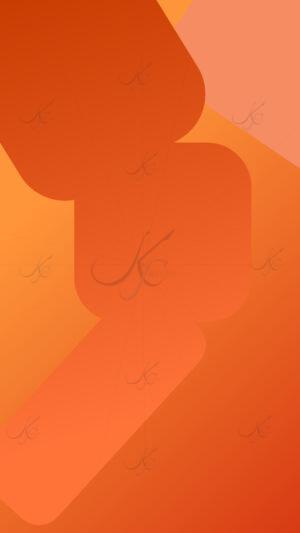 Abstract Orange Gradient Composition