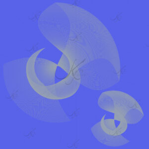 Ethereal Spirals Background 1080-1080
