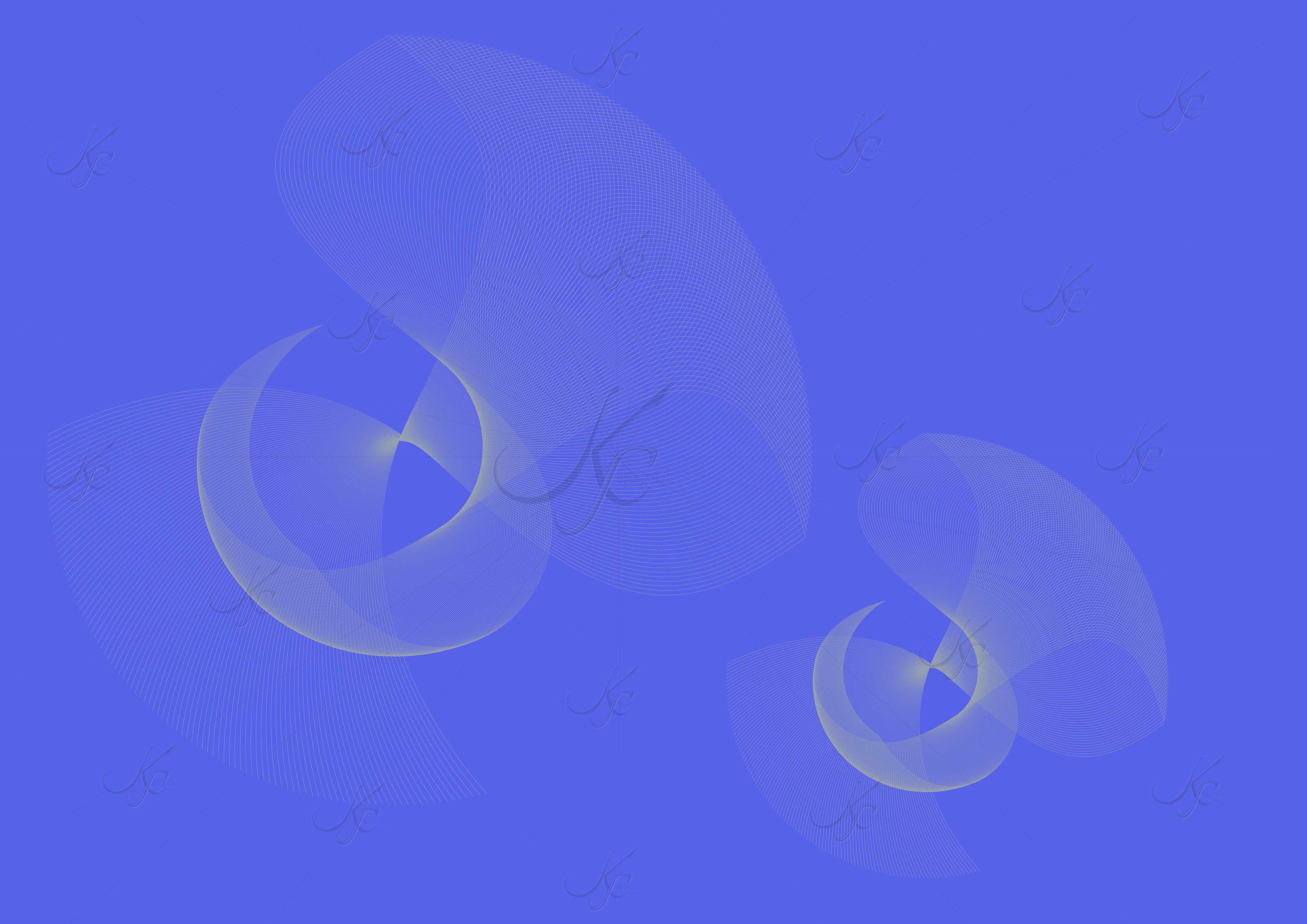 Ethereal Spirals Digital Background A3 PSD 1 Ethereal Spirals Digital Background A3