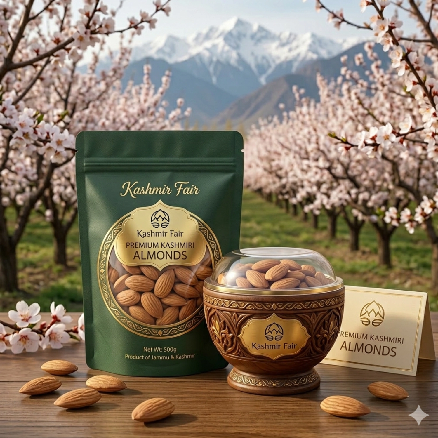 Kashmir Almond 1 Kashmir Almond
